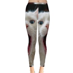 Wow Kitty Cat From Fonebook Inside Out Leggings by 2853937