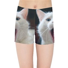 Wow Kitty Cat From Fonebook Kids  Sports Shorts by 2853937