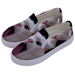 Wow Kitty Cat From Fonebook Kids  Canvas Slip Ons by 2853937