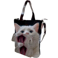 Wow Kitty Cat From Fonebook Shoulder Tote Bag by 2853937