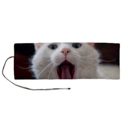 Wow Kitty Cat From Fonebook Roll Up Canvas Pencil Holder (m) by 2853937