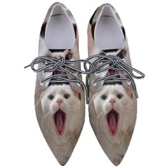 Wow Kitty Cat From Fonebook Pointed Oxford Shoes by 2853937