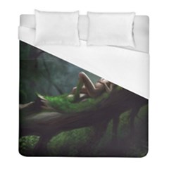 Wooden Child Resting On A Tree From Fonebook Duvet Cover (full/ Double Size) by 2853937