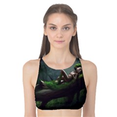 Wooden Child Resting On A Tree From Fonebook Tank Bikini Top by 2853937