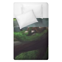 Wooden Child Resting On A Tree From Fonebook Duvet Cover Double Side (single Size) by 2853937