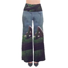 Wooden Child Resting On A Tree From Fonebook So Vintage Palazzo Pants by 2853937