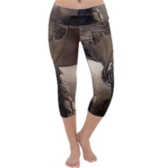 Lord Of The Dragons From Fonebook Capri Yoga Leggings by 2853937