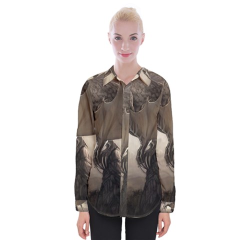 Lord Of The Dragons From Fonebook Womens Long Sleeve Shirt by 2853937