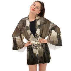 Lord Of The Dragons From Fonebook Long Sleeve Kimono by 2853937