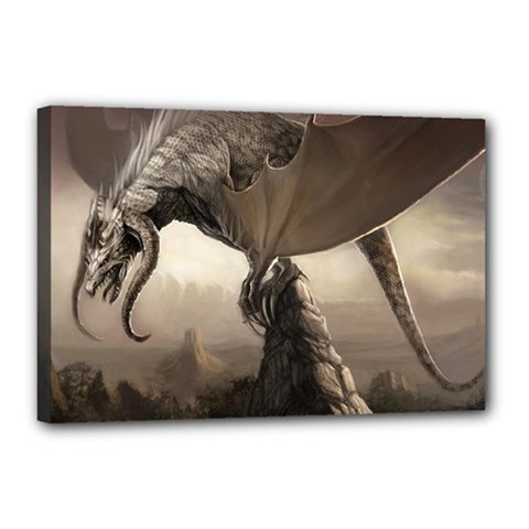 Lord Of The Dragons From Fonebook Canvas 18  X 12  (stretched) by 2853937