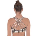 Lord Of The Dragons From Fonebook Cross String Back Sports Bra View2