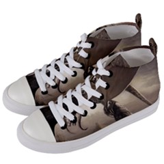 Lord Of The Dragons From Fonebook Women s Mid-top Canvas Sneakers by 2853937