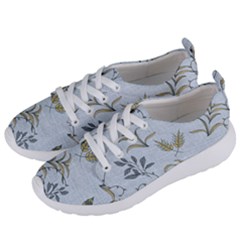 Blue Botanical Plants Women s Lightweight Sports Shoes by Abe731