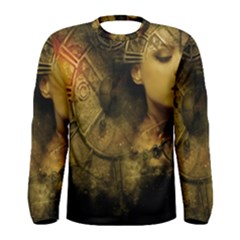 Surreal Steampunk Queen From Fonebook Men s Long Sleeve Tee by 2853937