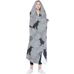 Shepherds Damask Pattern Wearable Blanket by Abe731