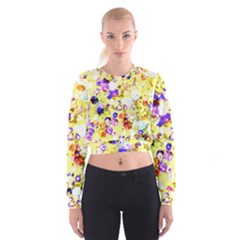 Sequins And Pins Cropped Sweatshirt by essentialimage