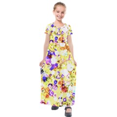 Sequins And Pins Kids  Short Sleeve Maxi Dress by essentialimage