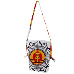 Deutsch Volkspolizei Badge Folding Shoulder Bag by abbeyz71