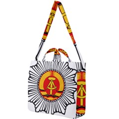 Deutsch Volkspolizei Badge Square Shoulder Tote Bag by abbeyz71