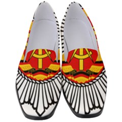 Volkspolizei Badge Women s Classic Loafer Heels