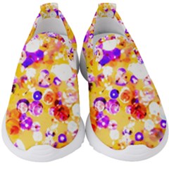 Summer Sequins Kids  Slip On Sneakers by essentialimage