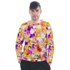 Summer Sequins Men s Long Sleeve Raglan Tee