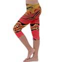 Warrior s Spirit Kids  Lightweight Velour Capri Leggings  View2