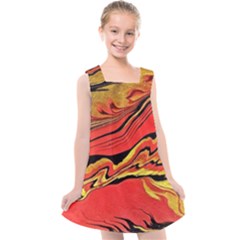 Warrior s Spirit Kids  Cross Back Dress by BrenZenCreations