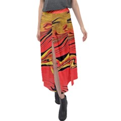 Warrior s Spirit Velour Split Maxi Skirt