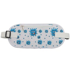 Illustrations Virus Corona Covid Infection Rounded Waist Pouch