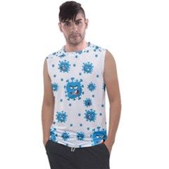 Illustrations Virus Corona Covid Infection Men s Regular Tank Top by Dutashop