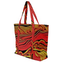 Warrior s Spirit  Zip Up Canvas Bag by BrenZenCreations