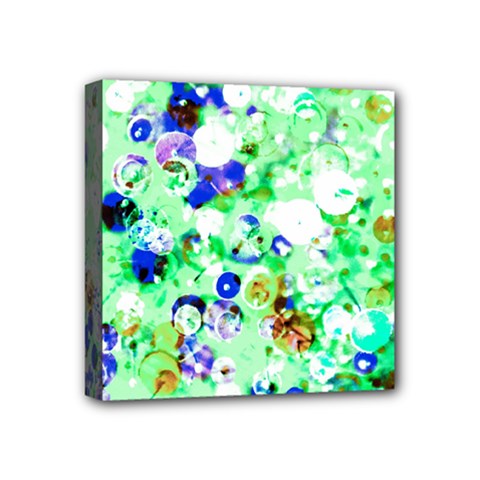 Summer Sequins Mini Canvas 4  X 4  (stretched) by essentialimage