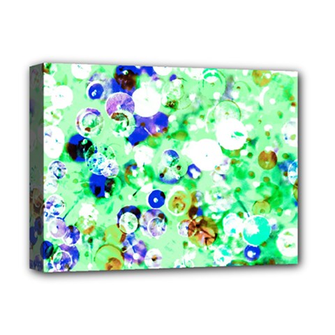 Summer Sequins Deluxe Canvas 16  X 12  (stretched)  by essentialimage