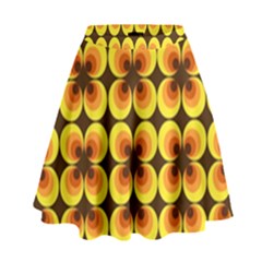 Zappwaits-retro High Waist Skirt