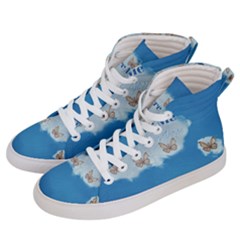 If Only I Were Men s Hi-top Skate Sneakers by andithoughtladies