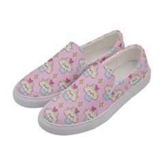 Kawaii Cupcake  Women s Canvas Slip Ons by lisamaisak