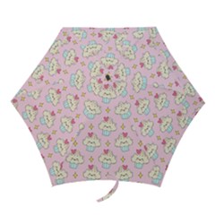 Kawaii Cupcake  Mini Folding Umbrellas by lisamaisak