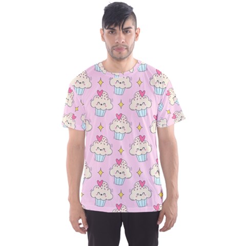 Kawaii Cupcake  Men s Sport Mesh Tee by lisamaisak