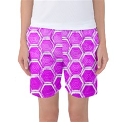 Hexagon Windows Women s Basketball Shorts by essentialimage