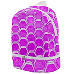 Hexagon Windows Zip Bottom Backpack by essentialimage