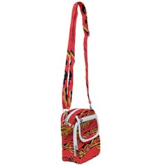 Warrior Spirit Shoulder Strap Belt Bag by BrenZenCreations