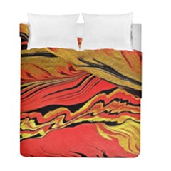 Warrior Spirit Duvet Cover Double Side (full/ Double Size) by BrenZenCreations