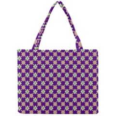 Flower Blocks Mini Tote Bag