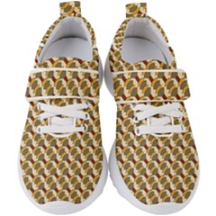 Abstract Illusion Kids  Velcro Strap Shoes by Sparkle