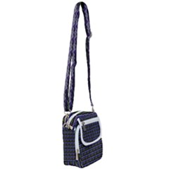 Abstract Illusion Shoulder Strap Belt Bag by Sparkle