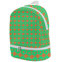 Small Big Floral Zip Bottom Backpack by Sparkle