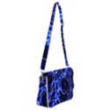 Lines Flash Light Mystical Fantasy Shoulder Bag with Back Zipper View1