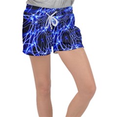 Lines Flash Light Mystical Fantasy Velour Lounge Shorts