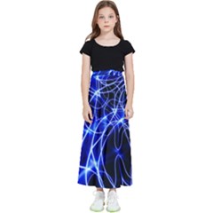 Lines Flash Light Mystical Fantasy Kids  Skirt